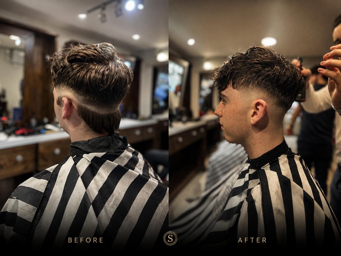 Client haircut result