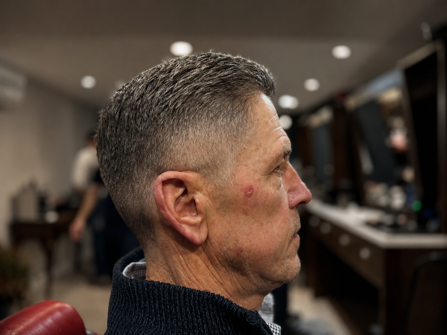 Client haircut result