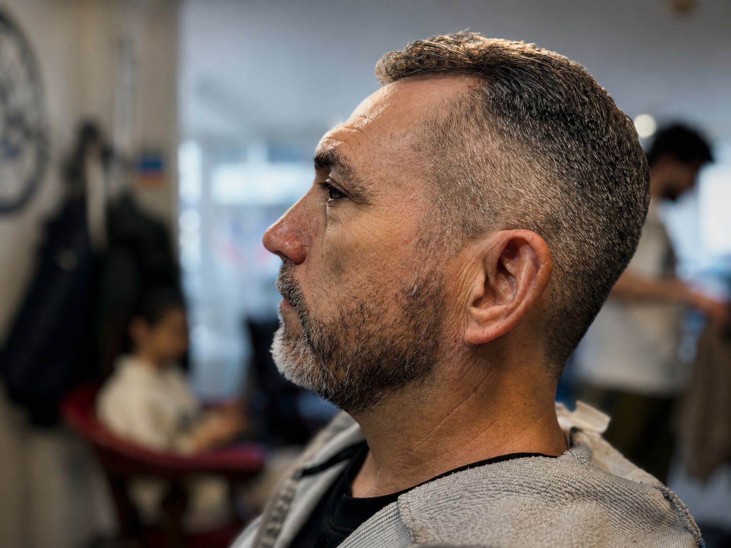 Client haircut result