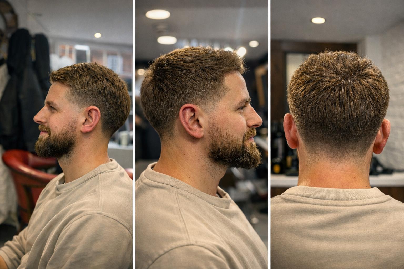 Client haircut result