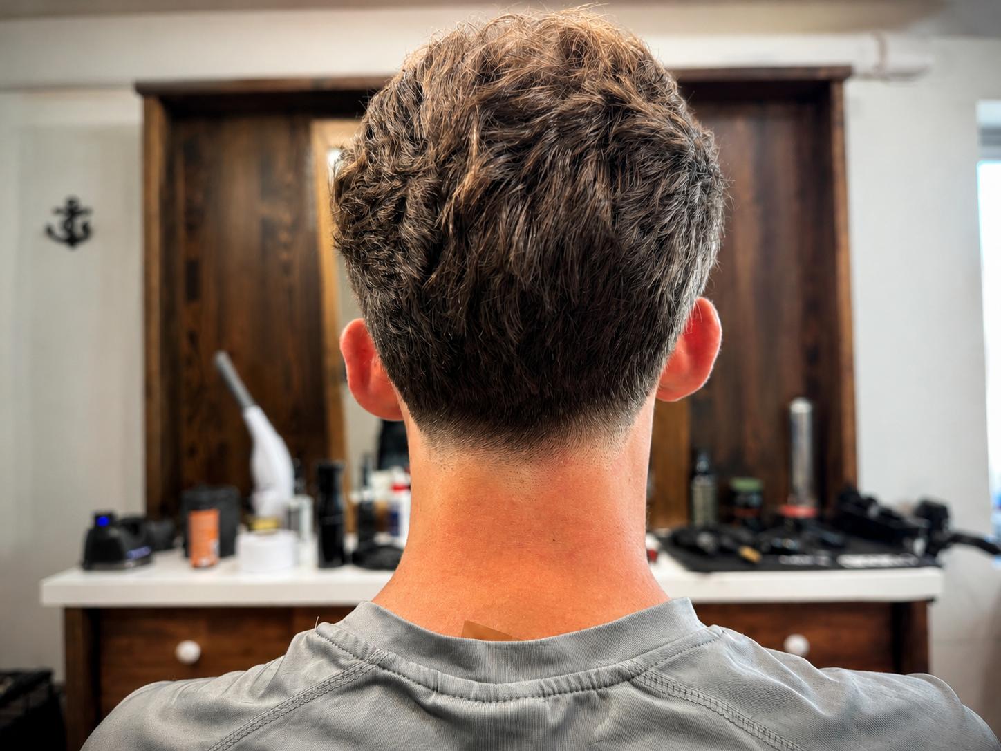 Client haircut result